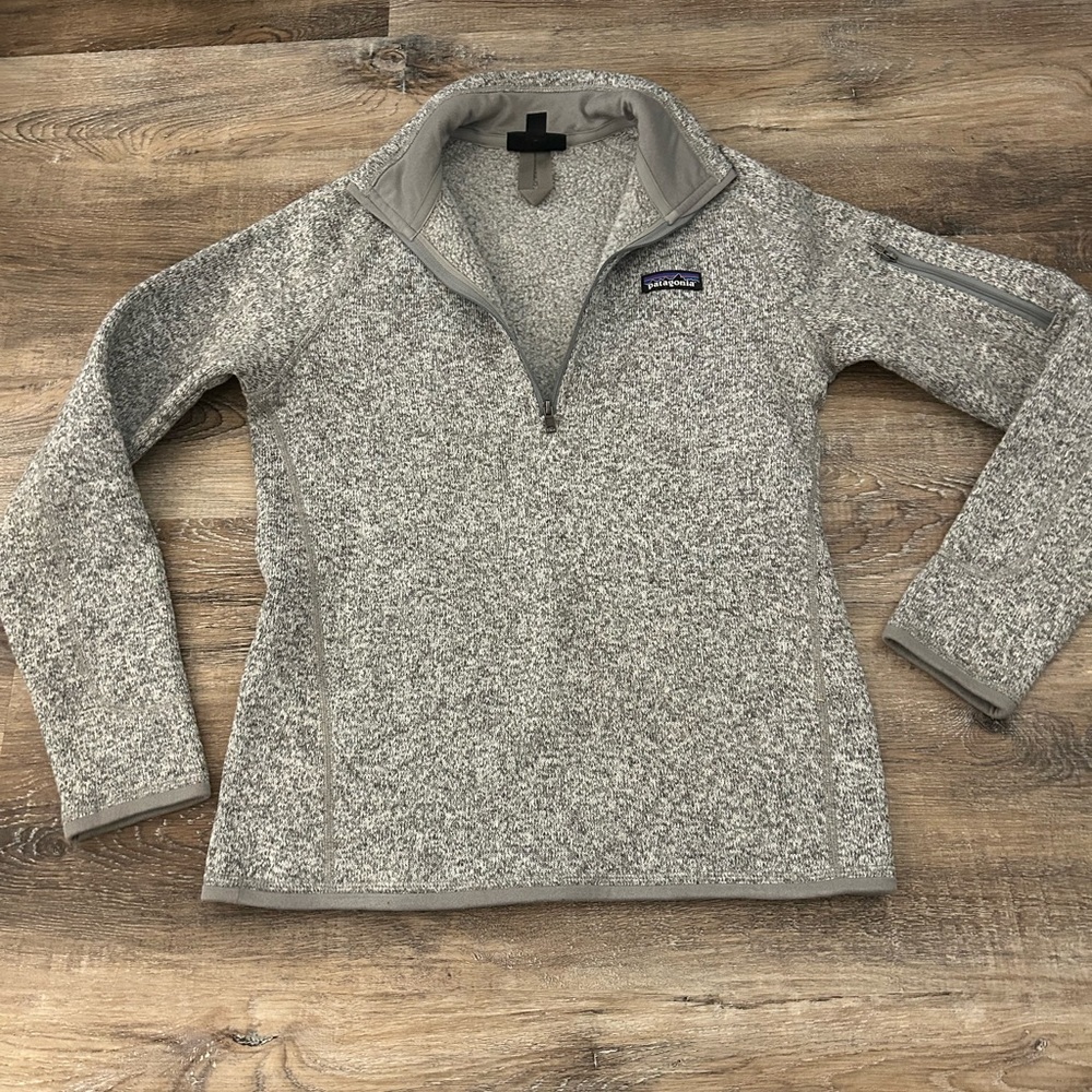 Patagonia Gray Cowl Neck Sweater